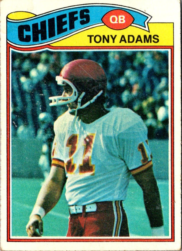 1977 Topps Tony Adams #394 Rookie