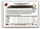 2022 Topps Chrome Alexander Wells