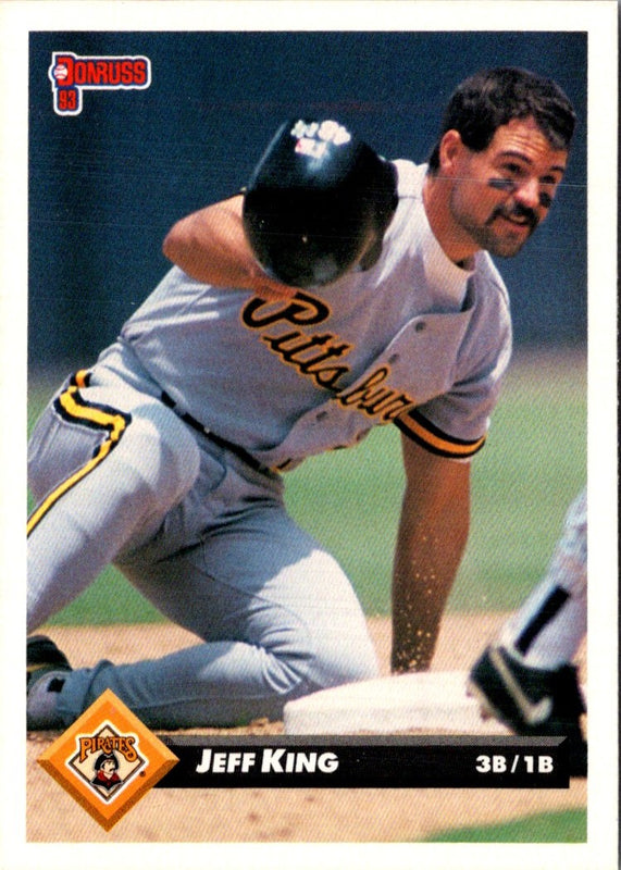 1993 Donruss Jeff King #252