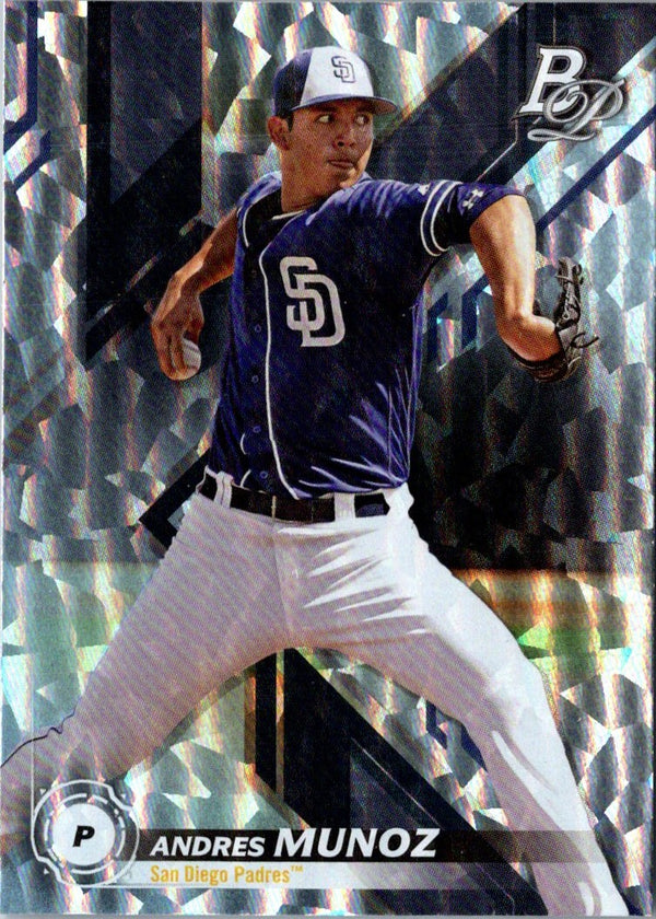 2019 Bowman Platinum Top Prospects Andres Munoz #TOP-89