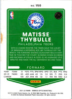2021 Donruss Optic Blue Matisse Thybulle #150