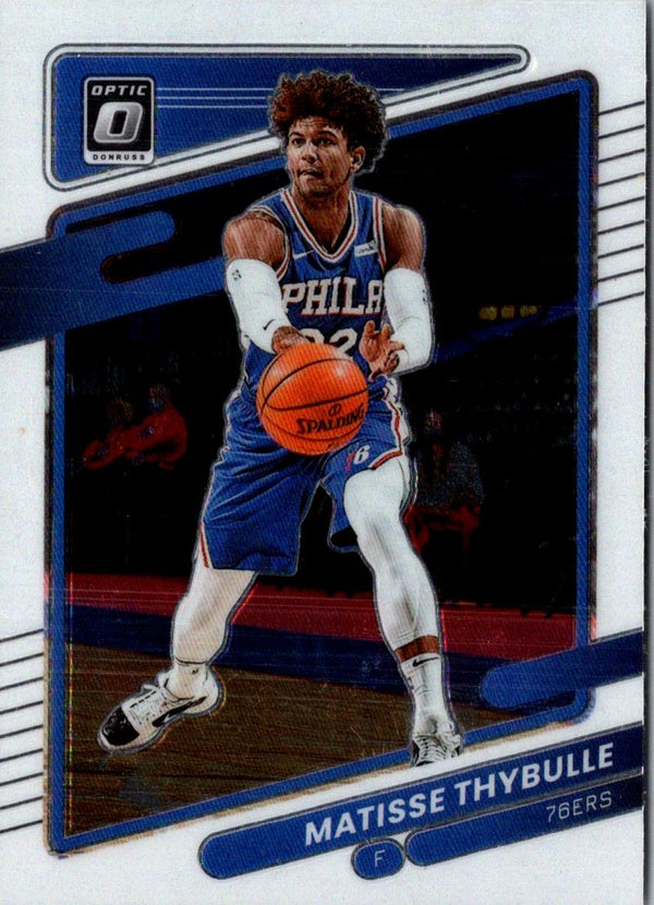 2021 Donruss Optic Blue Matisse Thybulle #150