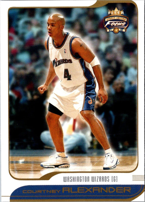 2001 Fleer Focus Courtney Alexander #59