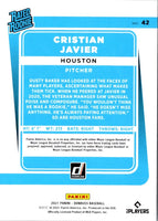 2021 Donruss Blue Cristian Javier #42