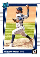 2021 Donruss Blue Cristian Javier #42