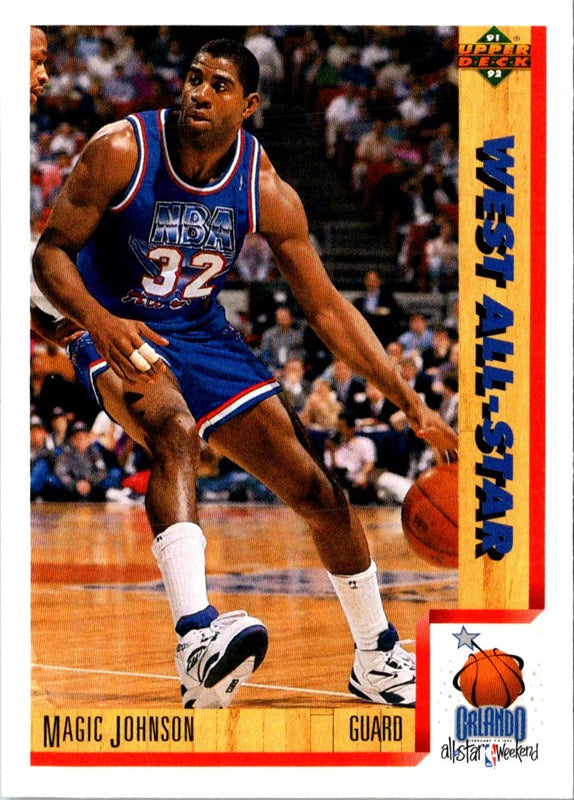 1991 Upper Deck International Italian Magic Johnson #16