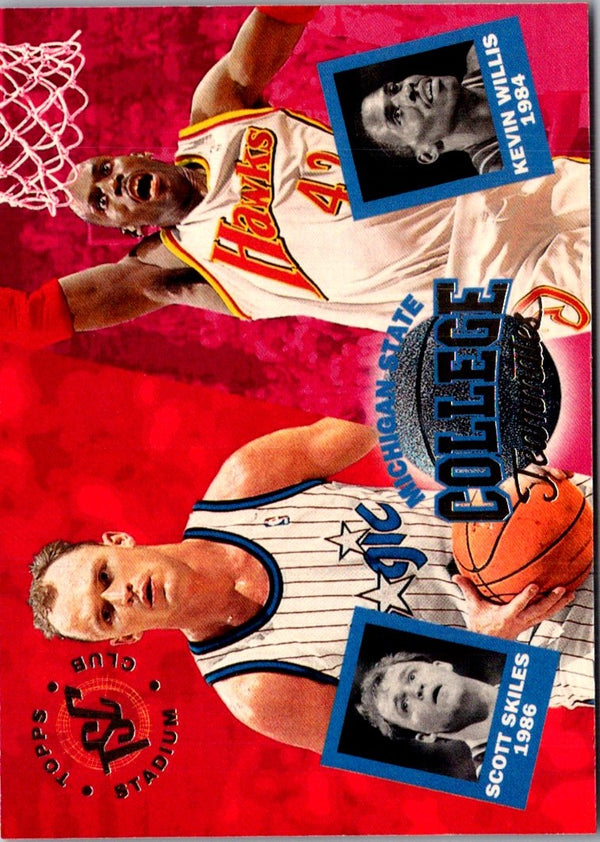 1994 Stadium Club Kevin Willis/Scott Skiles #110