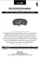 2016 Hoops Dejounte Murray #285 Rookie