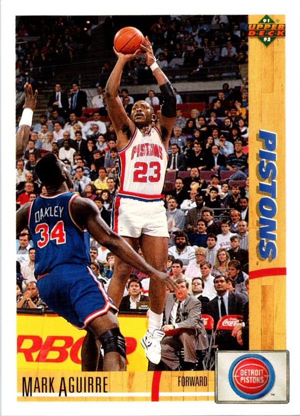 1991 Upper Deck Mark Aguirre #165