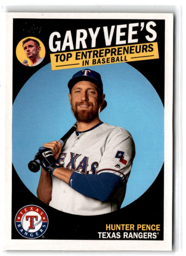 2019 Topps Gary Vee's Top Entrepreneurs in Baseball Hunter Pence #GV-4