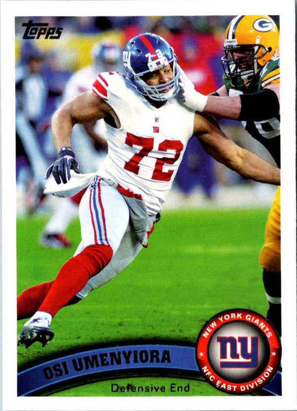 2011 Topps Osi Umenyiora #176