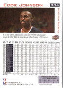 1997 Fleer Traditions Crystal Eddie Johnson