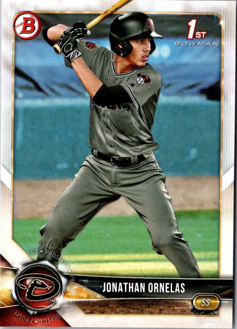 2018 Bowman Draft Jonathan Ornelas