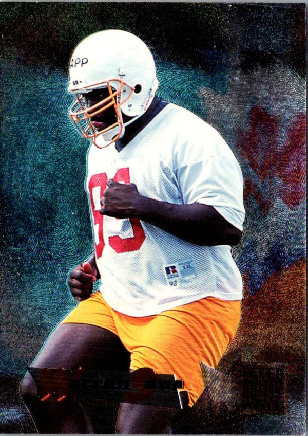 1995 Fleer Metal Warren Sapp #191 Rookie