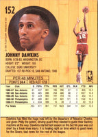 1991 Fleer Johnny Dawkins #152