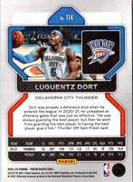 2021 Panini Prizm Blue Luguentz Dort #114