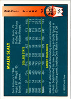 1992 Front Row Draft Picks Malik Sealy #56