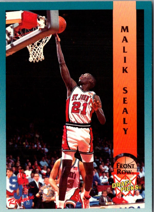 1992 Front Row Draft Picks Malik Sealy #56
