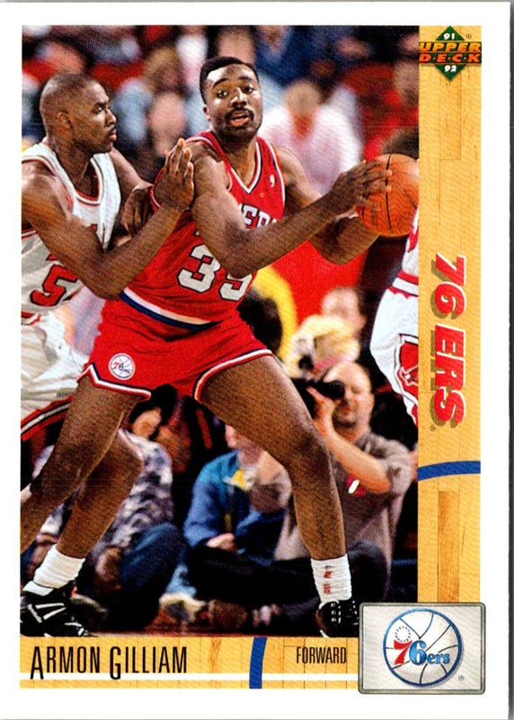 1991 Upper Deck Armon Gilliam #390