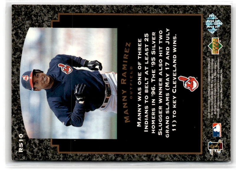 1997 Upper Deck Rock Solid Foundation Manny Ramirez