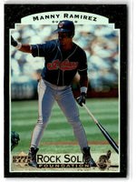 1997 Upper Deck Rock Solid Foundation Manny Ramirez #RS10