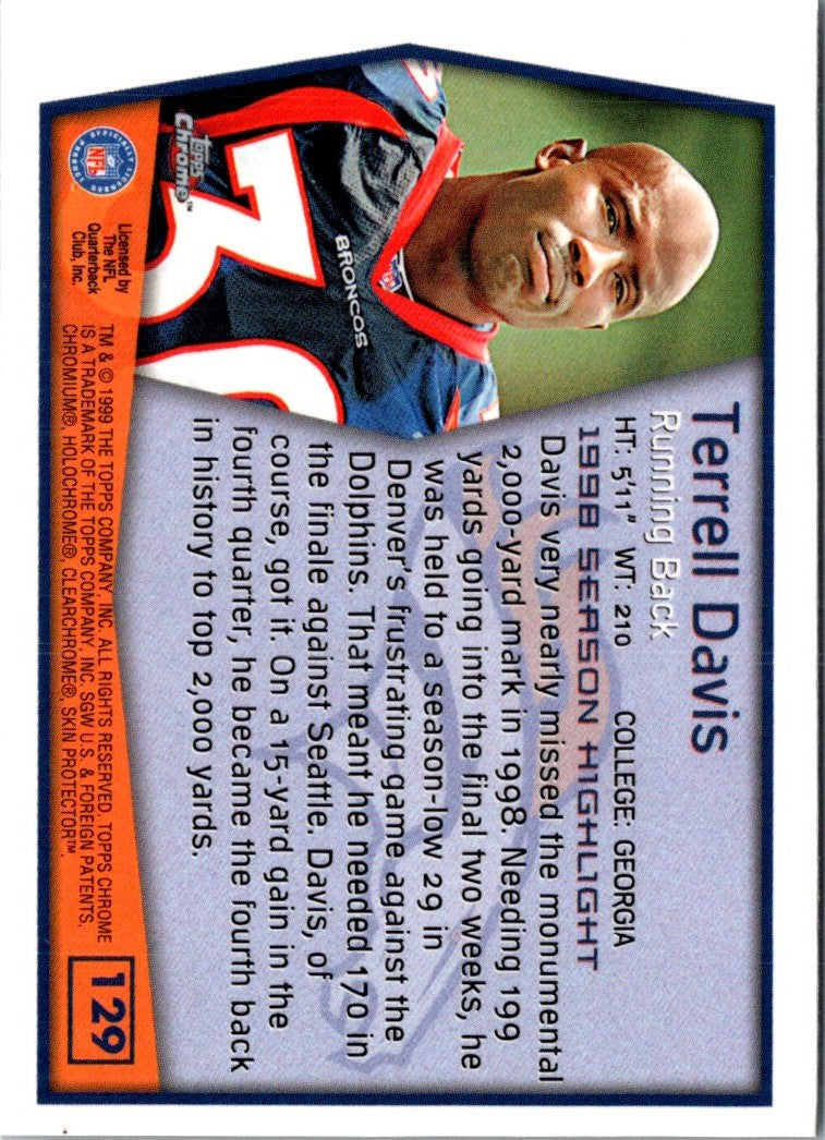 1999 Topps Chrome Terrell Davis