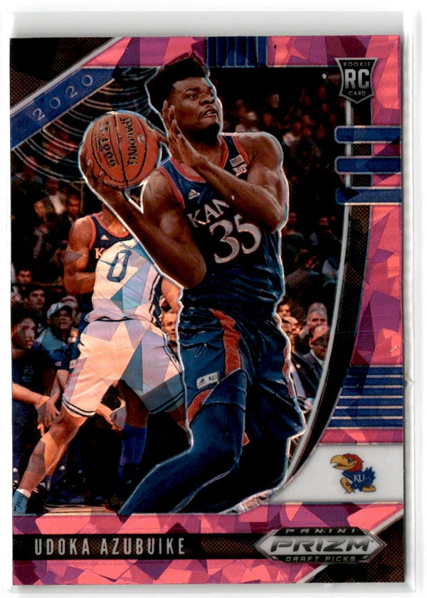 2020 Panini Prizm Draft Picks Collegiate Pink Ice Udoka Azubuike #71