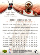 2005 SP Game Used Zach Randolph