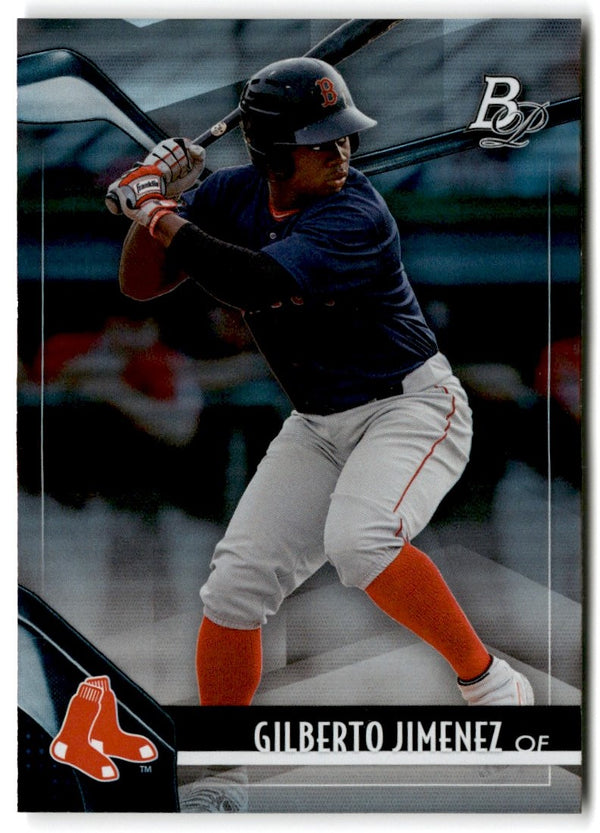 2021 Bowman Platinum Top Prospects Gilberto Jimenez #TOP-1