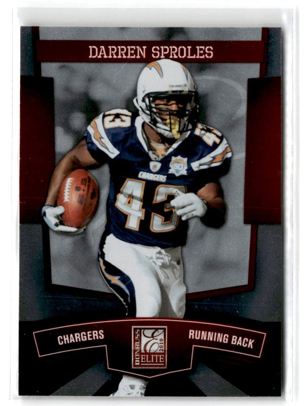 2010 Donruss Elite Darren Sproles #80