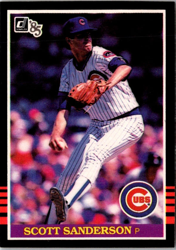 1985 Donruss Scott Sanderson #266