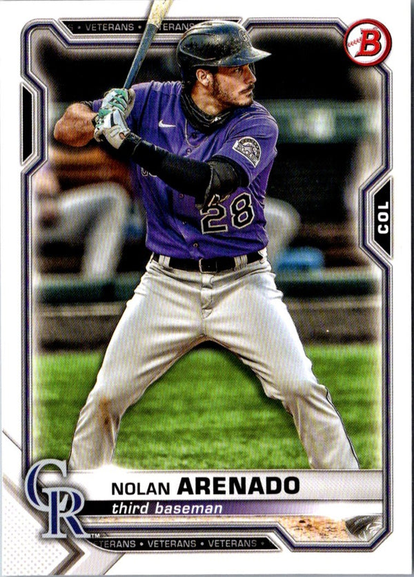 2021 Bowman Nolan Arenado #91