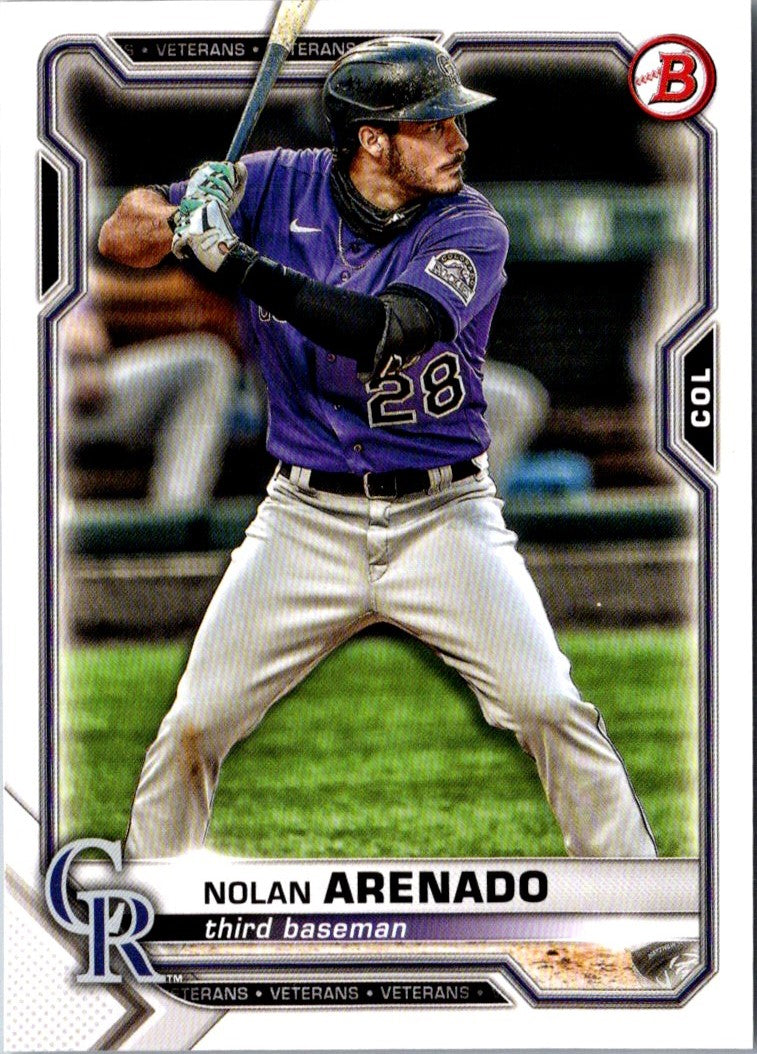 2021 Bowman Nolan Arenado