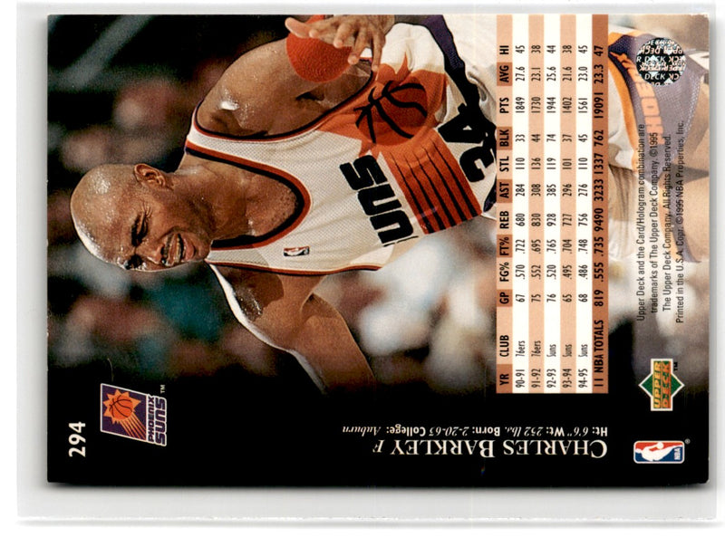 1995 Upper Deck Electric Court Charles Barkley