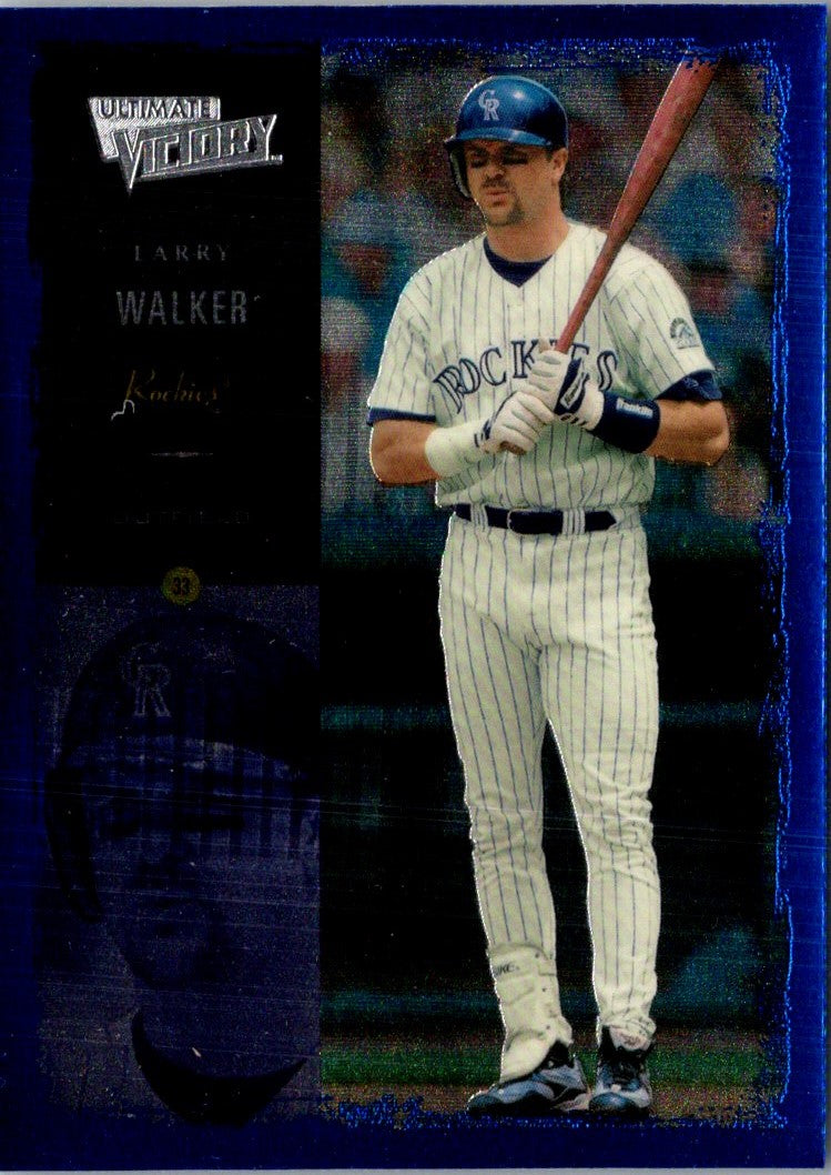 2000 Upper Deck Ultimate Victory Larry Walker