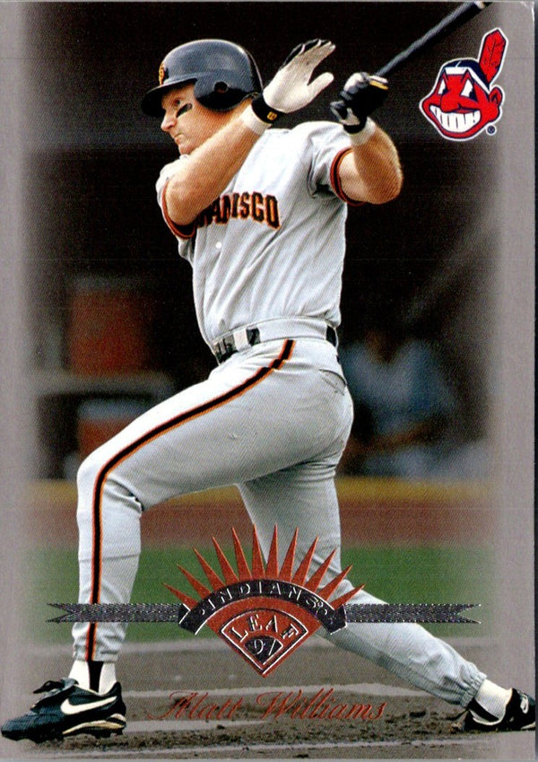 1997 Leaf Matt Williams #20