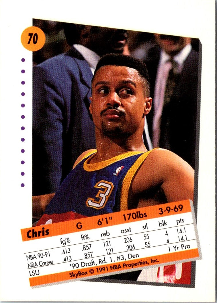 1991 SkyBox Chris Jackson