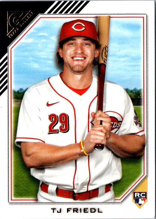 2022 Topps Gallery TJ Friedl #46 Rookie