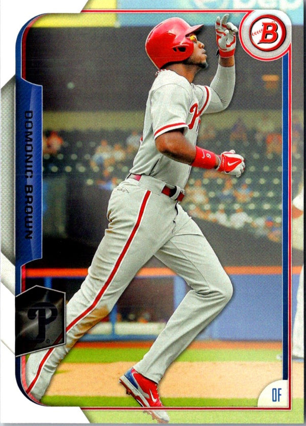 2015 Bowman Domonic Brown #54