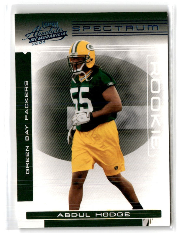 2006 Playoff Absolute Memorabilia Spectrum Blue Abdul Hodge #184 111/250