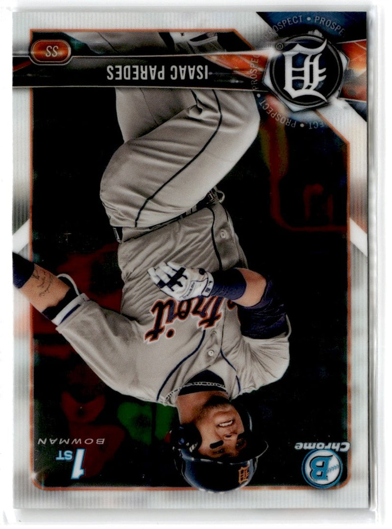 2018 Bowman Chrome Prospects Isaac Paredes
