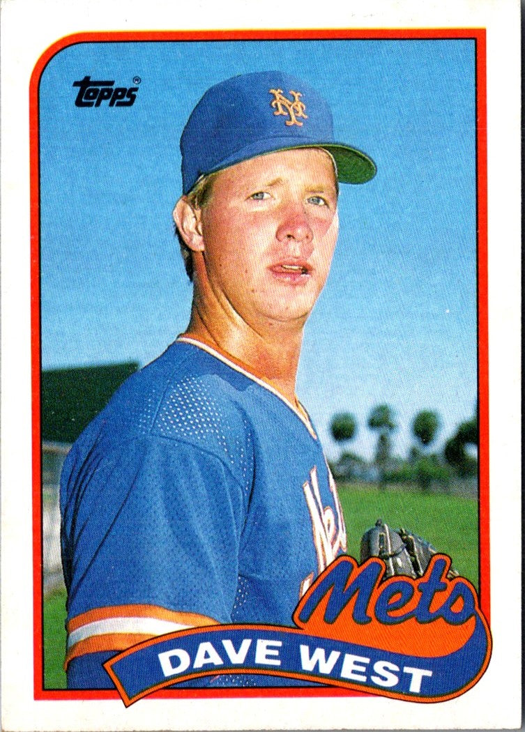 1989 Topps Dave West