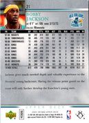 2007 Upper Deck Bobby Jackson