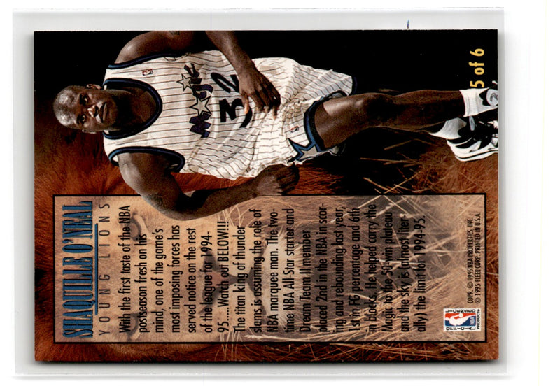 1995 Fleer Shaquille O'Neal