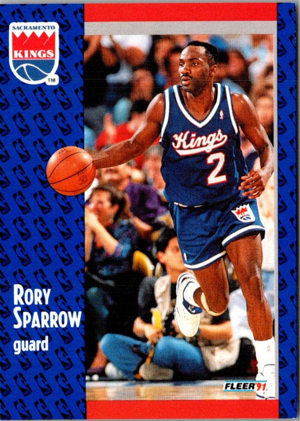 1991 Fleer Rory Sparrow #180