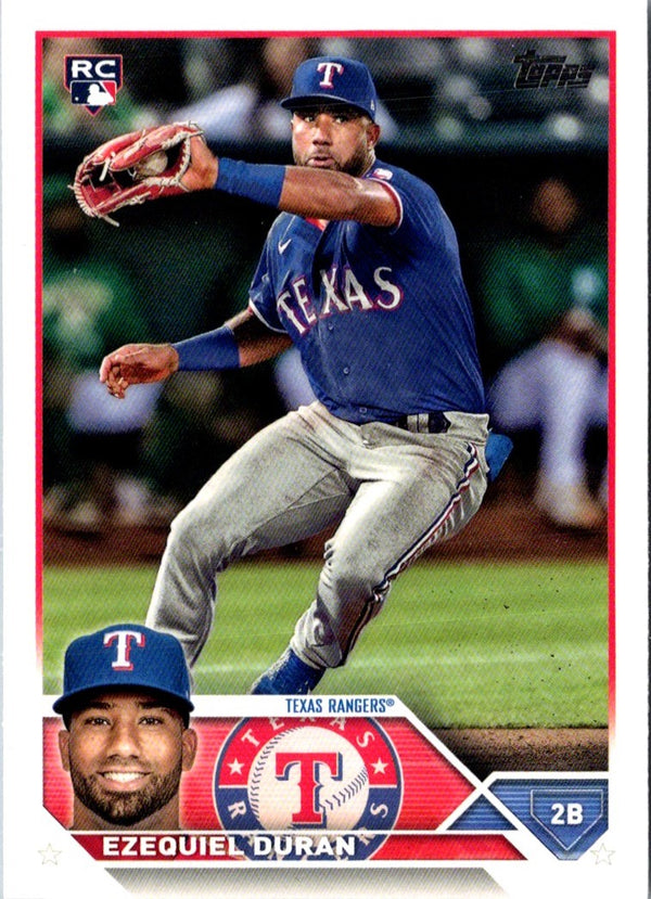 2023 Topps Ezequiel Duran #286 Rookie