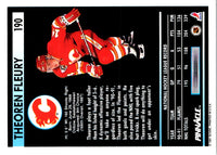 1991 Pinnacle Theo Fleury #190