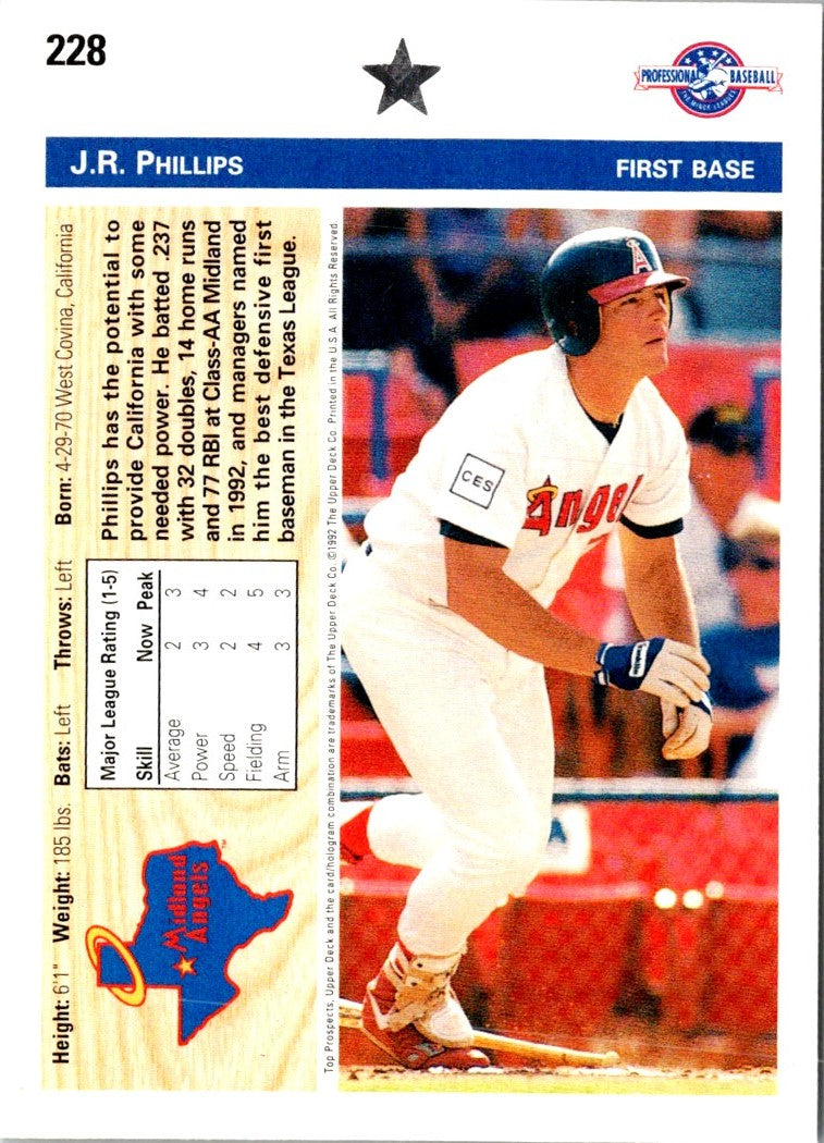 1992 Upper Deck Minors J.R. Phillips