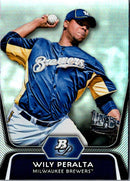 2012 Bowman Platinum Prospects Wily Peralta