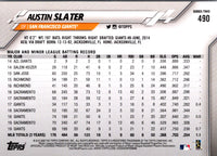 2020 Topps Austin Slater #490